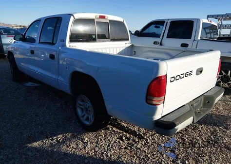 2001 Dodge Dakota Slt/Sport из США, поврежденный, VIN 1B7GL2AX81S158699